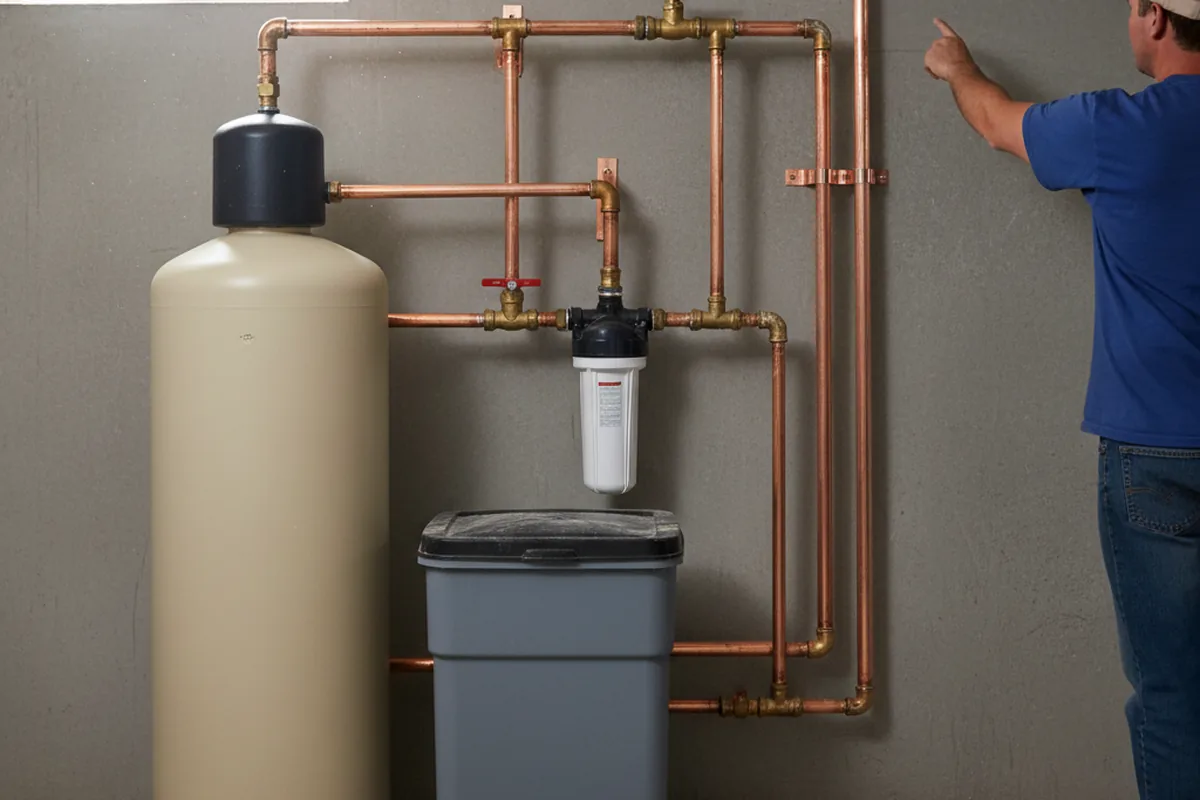 Whole-house water treatment system installed in Perkasie